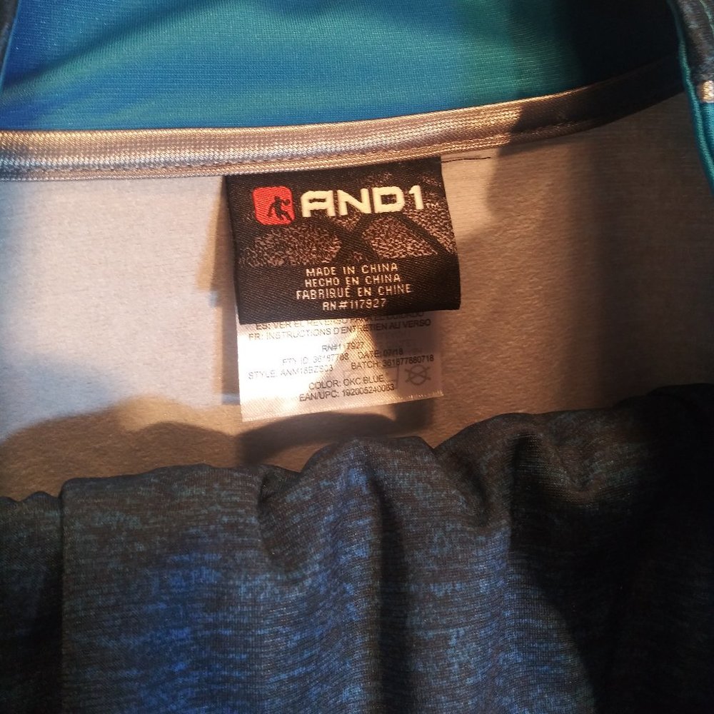 And1 sweatsuit jacket & pants SIZE IN DESCRIPTION - Picture 2 of 7